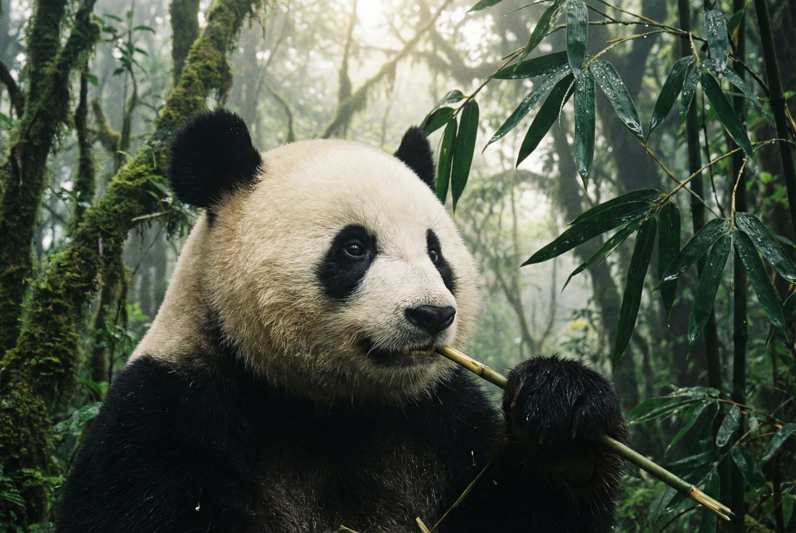 抖荫短视频熊猫吃竹子视频